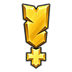 FolgeQuest-Badge in Gold