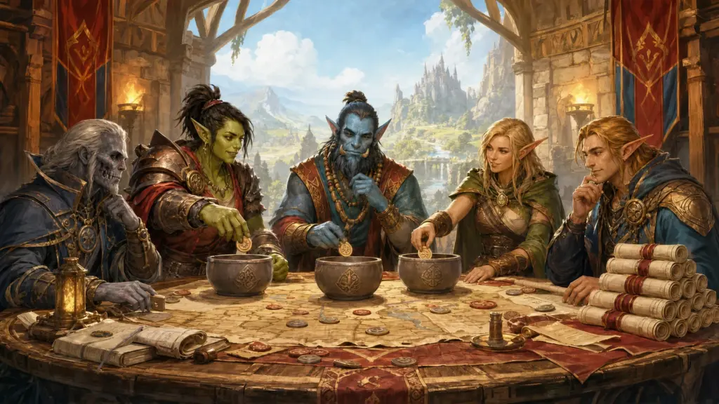 Fantasy-Abenteurer stimmen gemeinsam über ihre Wünsche für Classic+ ab