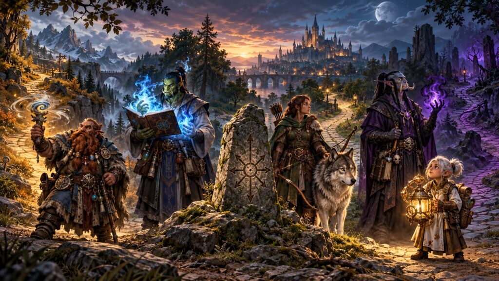 Orc-Magier, Gnom-Priester und weitere neue Klassenkombinationen in WoW Forever.