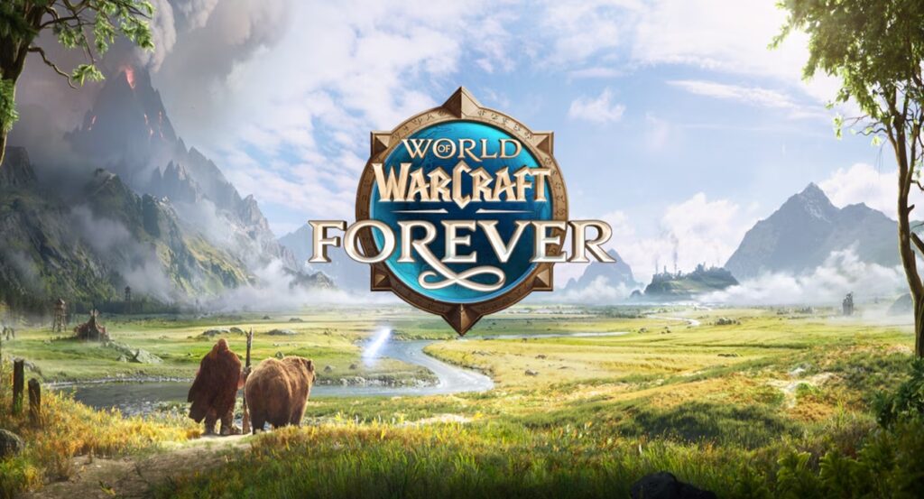 Offizielles WoW Forever Motiv zum offenen Stresstest am 21. Oktober 2026